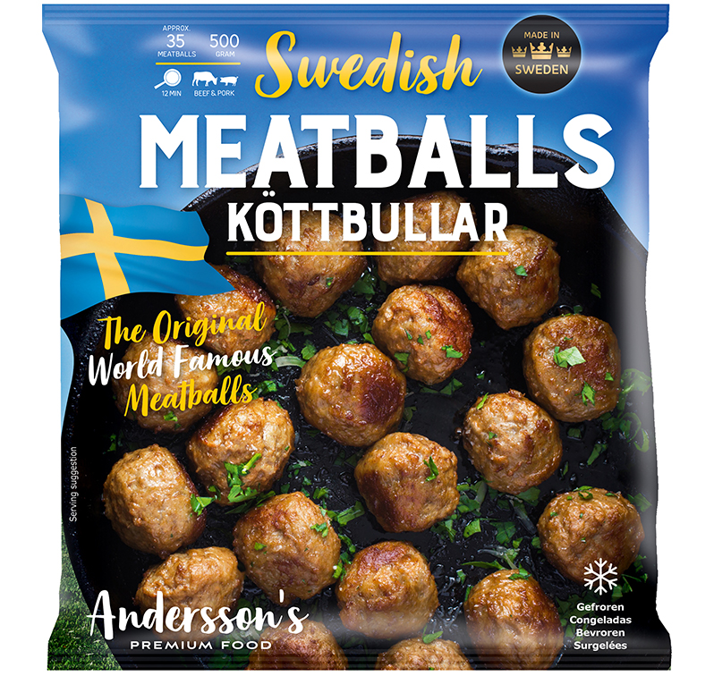 Dafgårds Anderssons Swedish Meatballs 500g